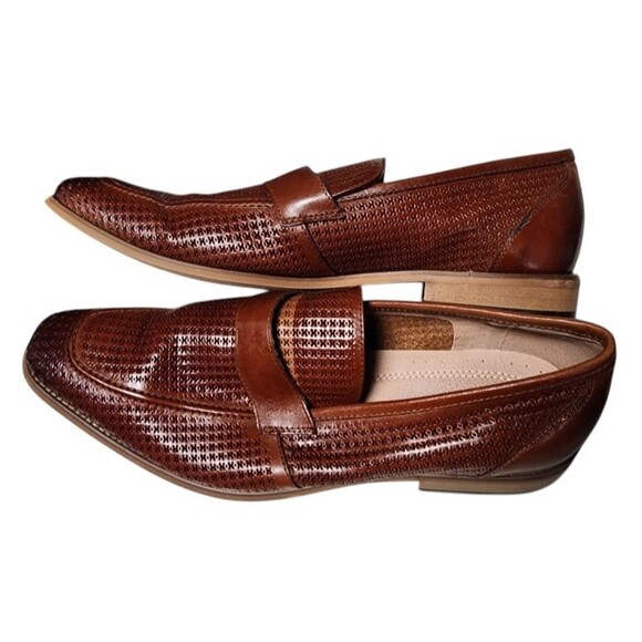 Stacy Adams Belfair Moc Toe Penny Loafer Brown Ombre Size 11.5 main image 4